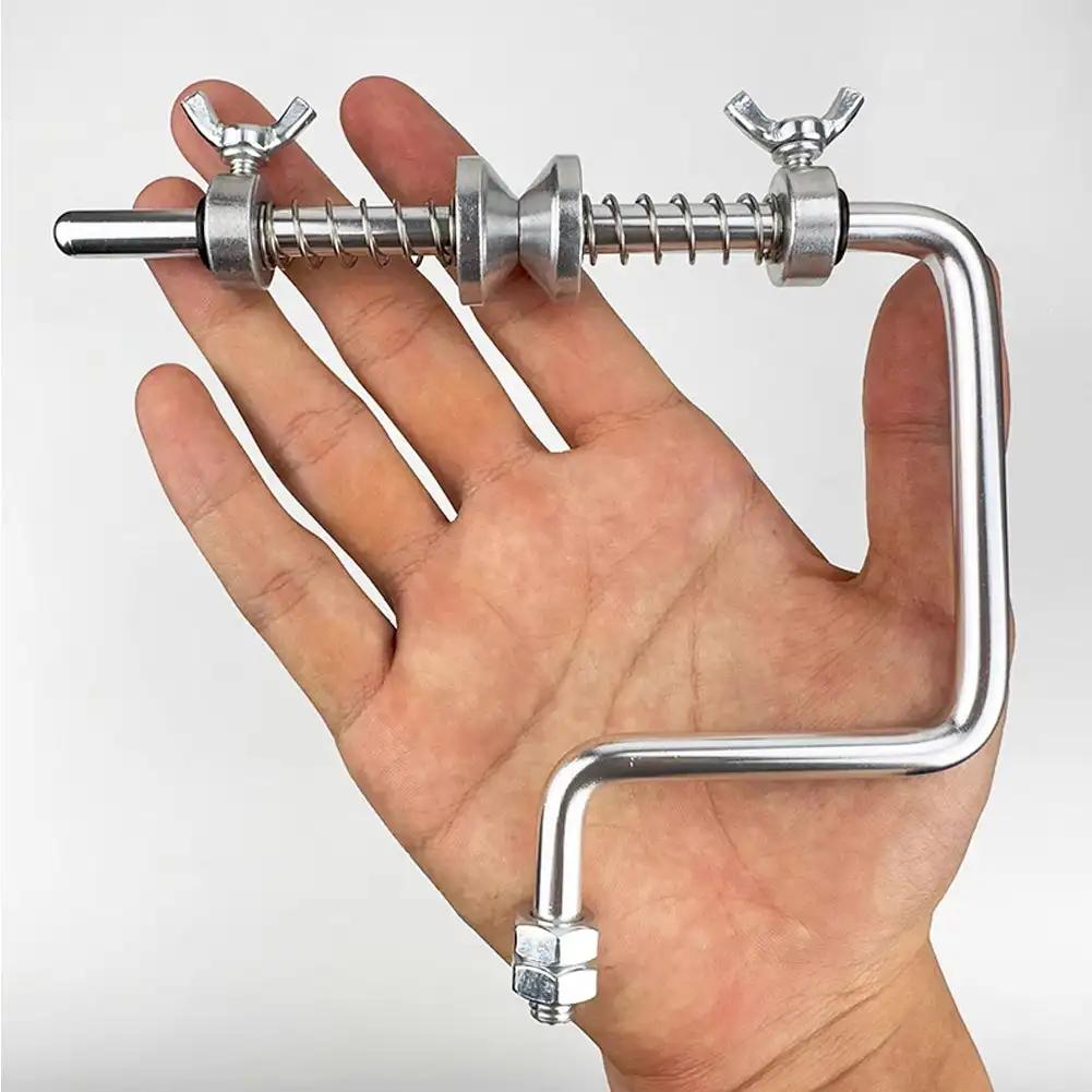 Универсальная 1 шт. Алюминиевый сплав Намотчик лески Катушка Машина Вакуумная Спиннинговая Кастинговая Катушка Инструмент для намотки лески Набор рыболовных инструментов