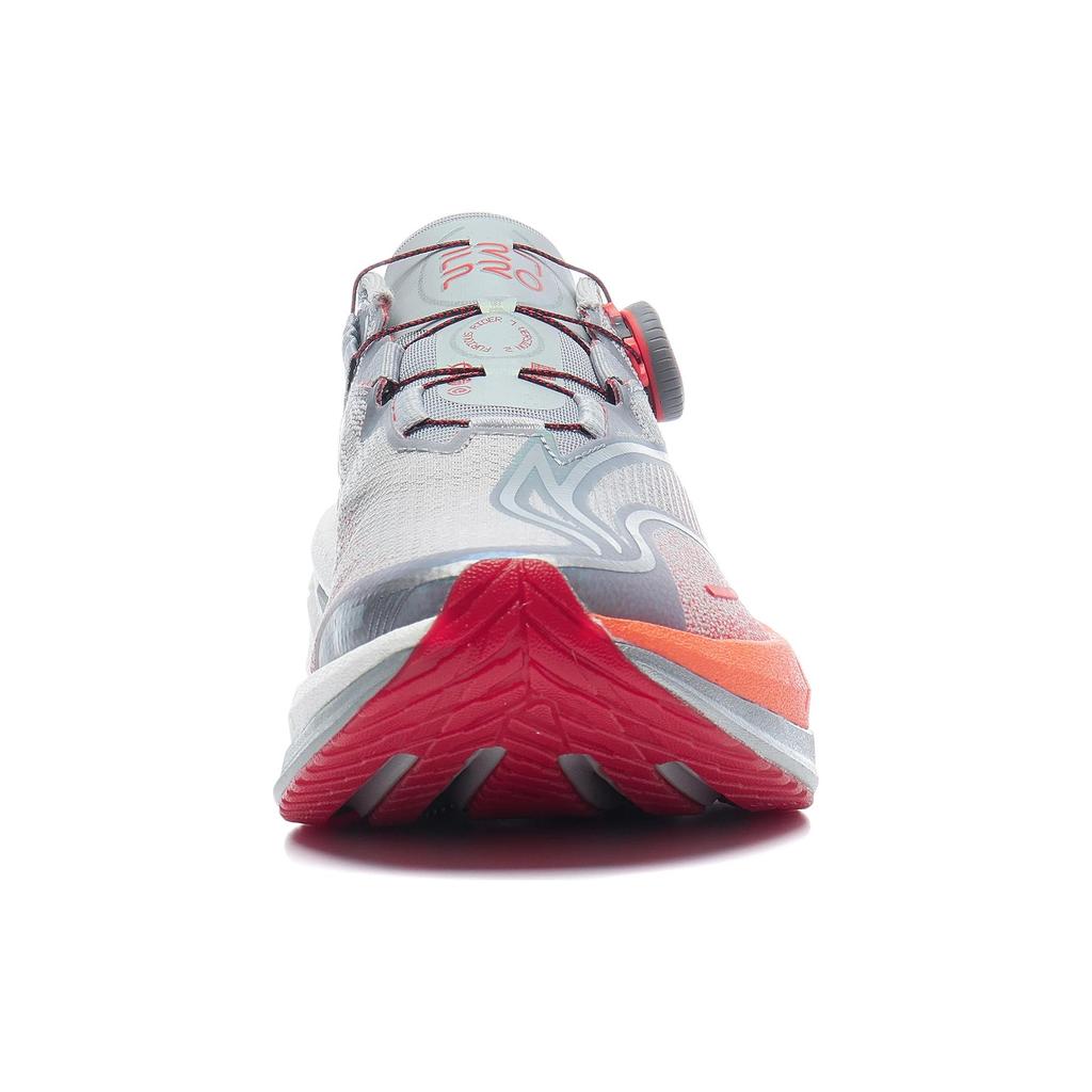 Li Ning Furious Rider 7.0 PRO V2 Нескользящие Износостойкие Низкие Беговые Кроссовки Мужские Серый Оранжевый ARZT009-4