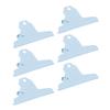 10pcs Metal   Clip Iron Large   Clip Strong Clamping Force Paper   Clips for   School Tickets Photos