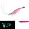 Luminous Squid Jig 7g/12g Octopus Bait Shrimp Slow Sinking Lure  Octopus Fishing