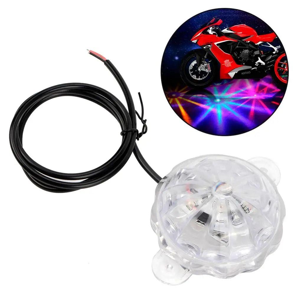 Led Chassis Lights 9-72V/12V Flashing Signal Light Flash Strobe Light Atmosphere Lamp Car