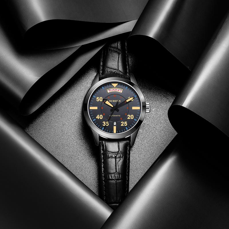 OCHSTIN Men's Automatic Mechanical Watch Waterproof Military Sport Analogue Luxury Wristwatch Gift Montre Homme Clock Gents