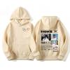 Rapper HOKE Bbo Album 2025 Tour Cover Hoodie Men Casual Long Sleeve Pullover High Quality Hip Hop Pop Music Oversized Sweatshirt