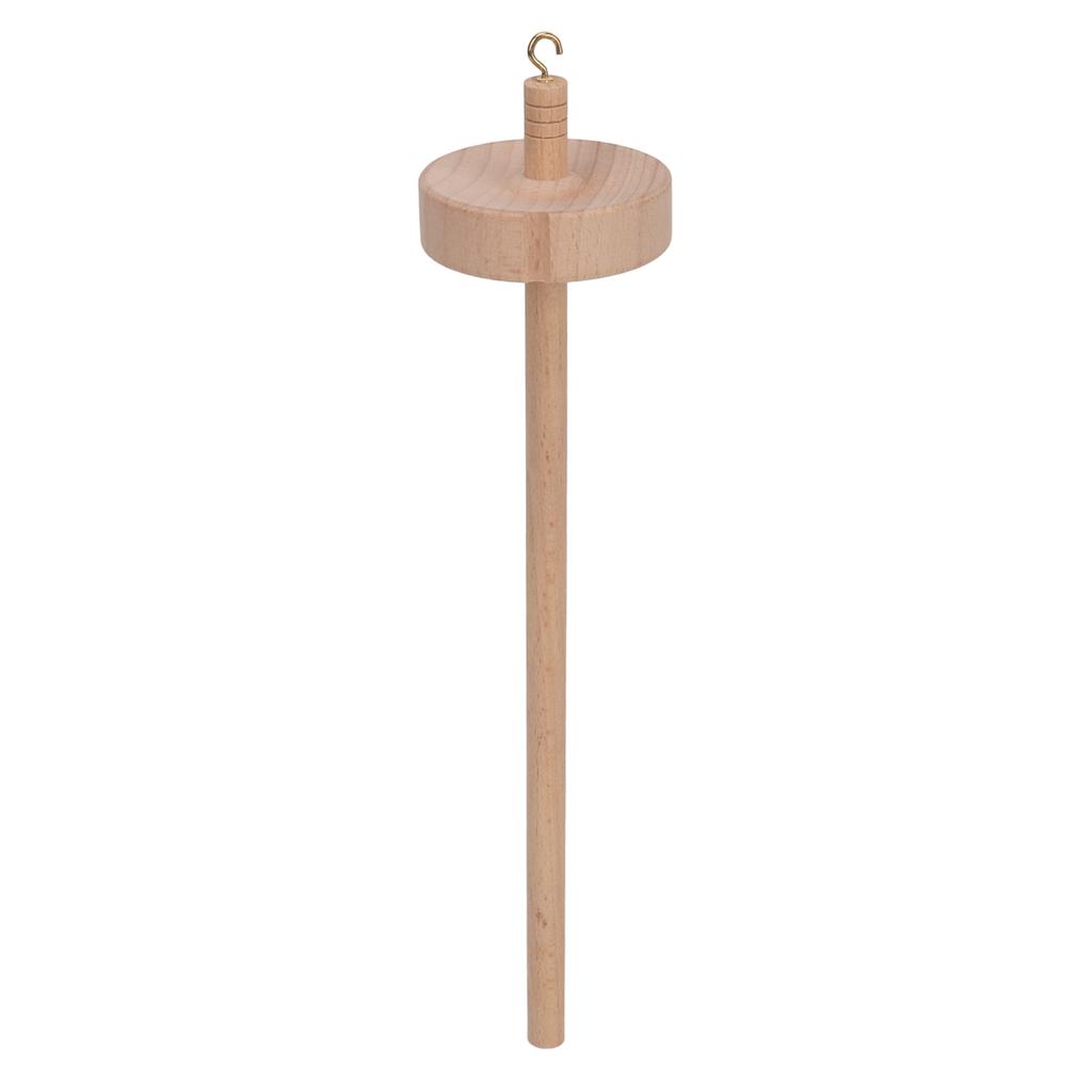 Wooden Drop Spindle Top Whorl Spinning Wheel Yarn Spindle Yarn Making Hand Carved Wooden Spindles Tool for Beginners