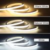 DC 24V Touch Sensor Dimmable COB LED Strip Light 5M 10M Pure Silicone Tube LED Neon Tape For Kitchen Cabinet Room Backlight Lamp
