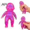 Babies Sensory Toy Glitter Stress Relief Slow Rising Anxiety Relieving Mini Baby Reduction Squeeze Soft Stretchy Relaxation Ball Fidget