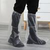 Waterproof Thick Plastic Shoes Cover Disposable Shoe Dust Covers Outdoor Rain Shoe Covers High-Top Boot