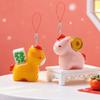 Cartoon Design Horse Keychain Mini Pony Phone Strap Funny Horse Pendant  Backpack Decoration