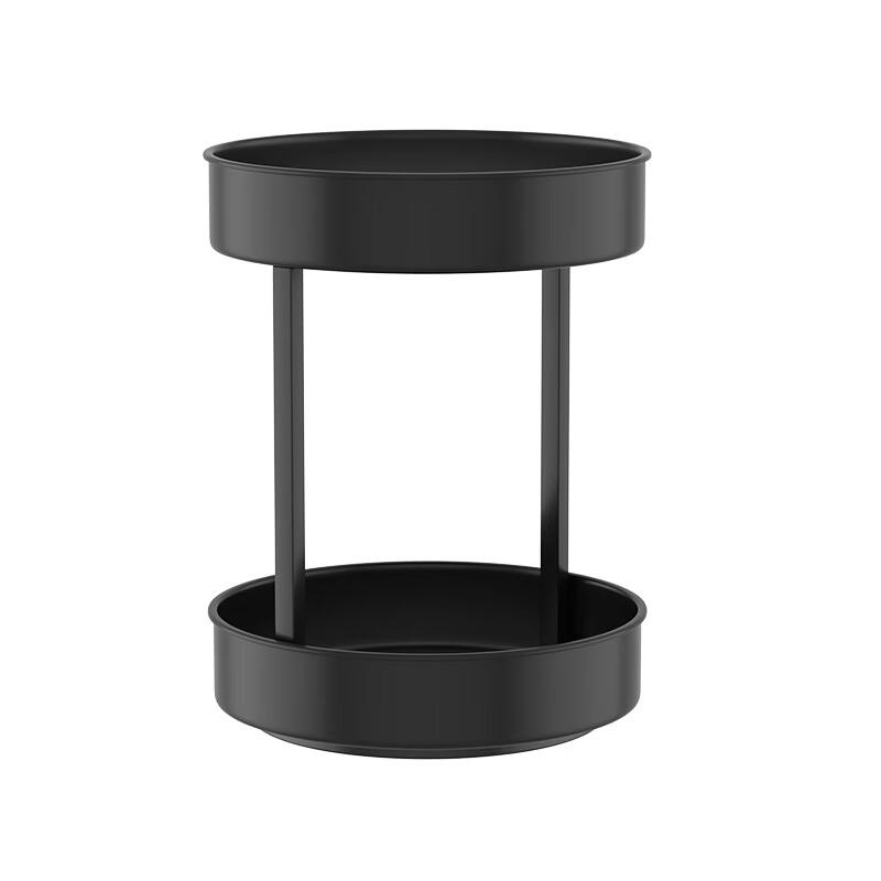 Large Double-Layer Rotating Kitchen Organizer