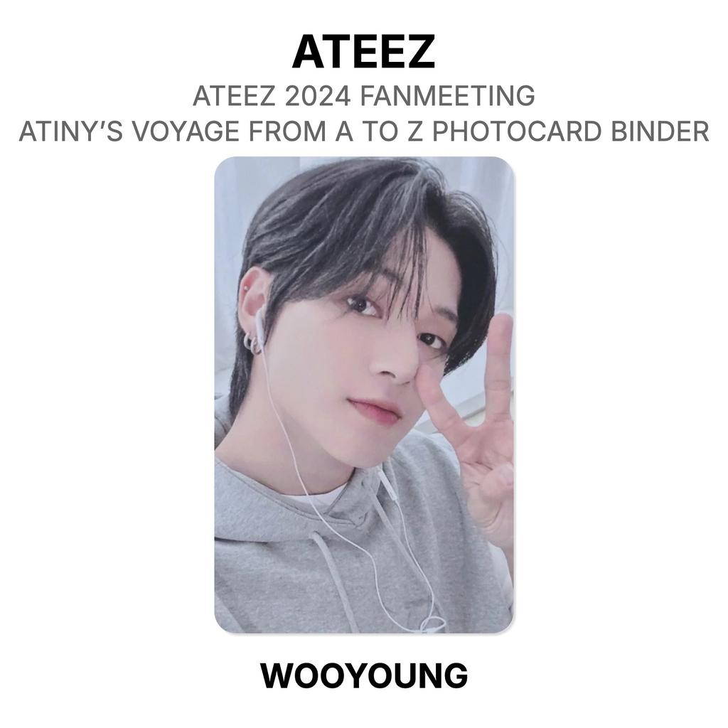 ATEEZ ATEEZ 2024 ФАН-ВСТРЕЧА ATINY’S VOYAGE FROM A TO Z БИНДЕР ДЛЯ ФОТОКАРТОЧЕК Официальная фотокарточка