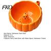 Ghost Face Berry Bowl Halloween Swirl Bowl, Center Wash with 360 Degree Rotating Vortex Handmade Tableware Spin Function, PLA Fruit Strainer