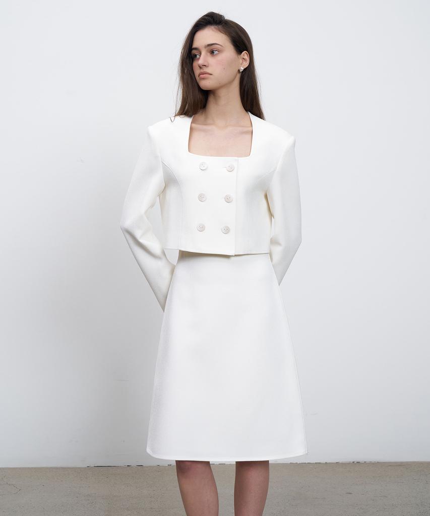 Rene J A Line Classic Midi Skirt