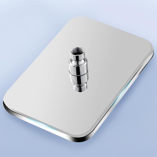 Насадка для дождя из нержавеющей стали, насадка для душа с дождем, большой водопад, квадратная насадка для душа в ванной комнате для