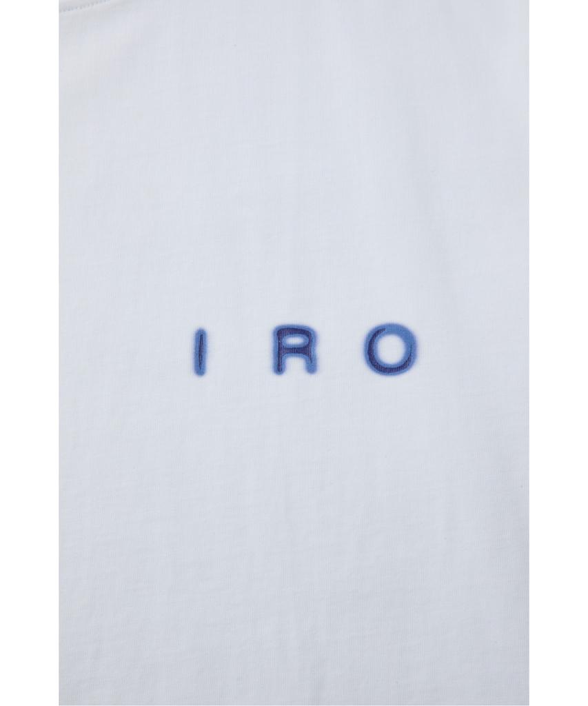 IRO Blur Fade Logo Short Sleeve T-Shirt Iqtam26703Whx