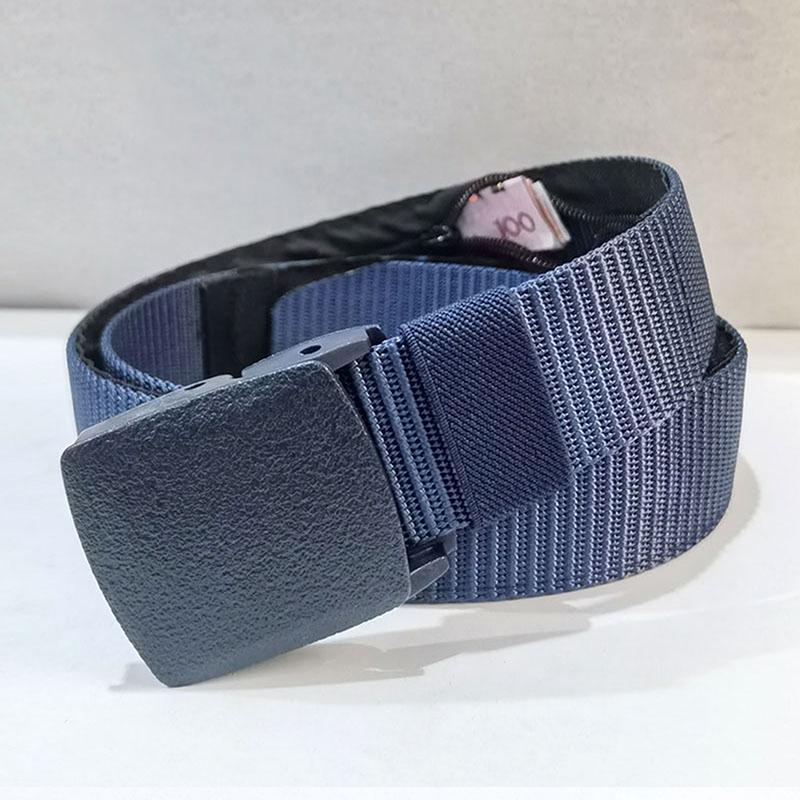 Travel Cash Anti Theft Belt Waist Bag Women Portable Hidden Money Strap Belt Wallet Waist Pack Men Hiding Belt For Men Women