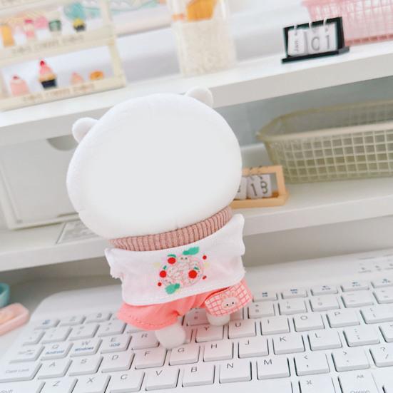 Набор одежды для куклы Футболка и шорты для 17-сантиметровых кукол La Bubu Ручная работа Стильный наряд Одежда для куклы Подарок для коллекционеров кукол