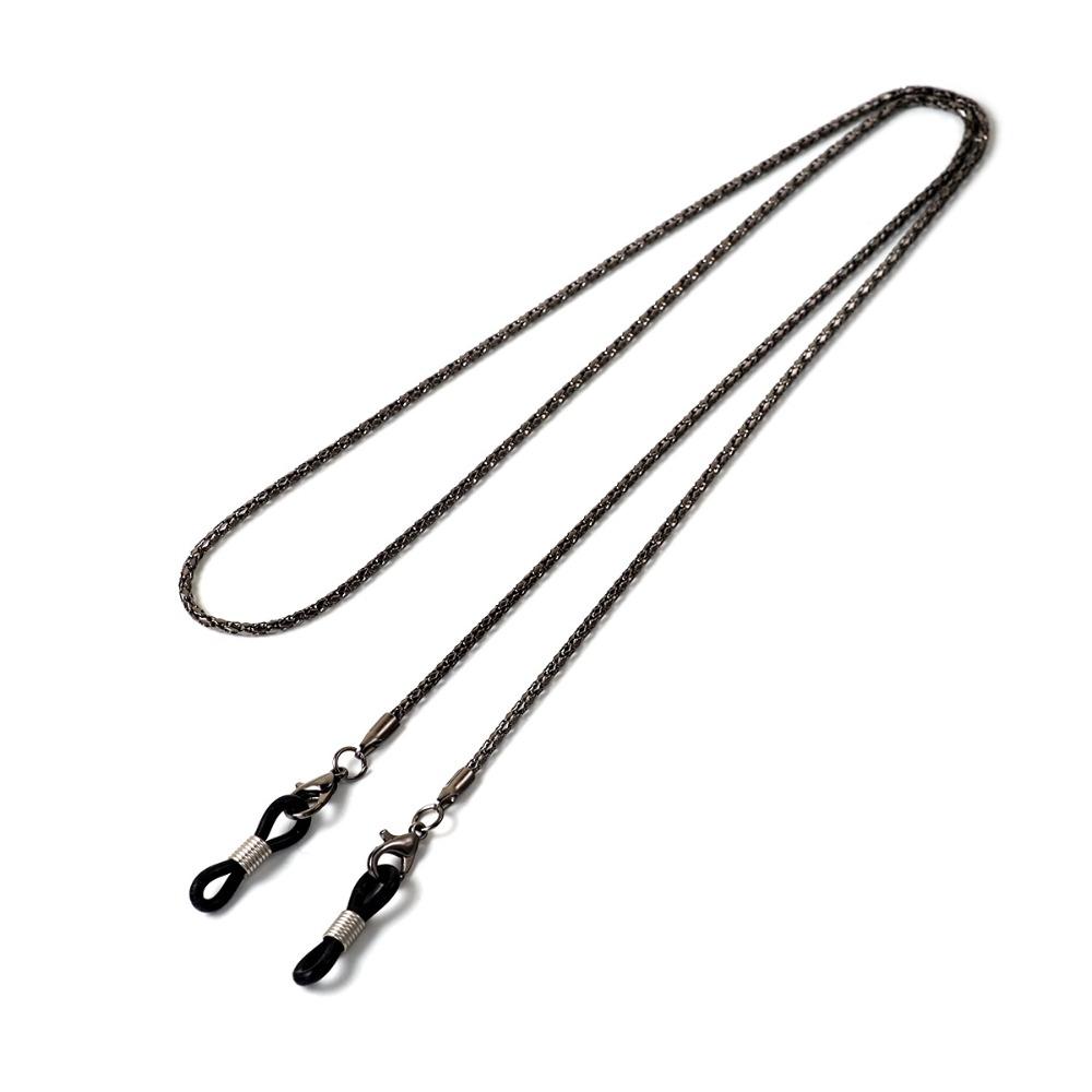 Модные Нескользящие Цепочки для Очков Полые Металлические с Алмазными Бусинами Шнурок для Солнцезащитных Очков Шнурок для Маски Шнурок для Очков Женские Мужские