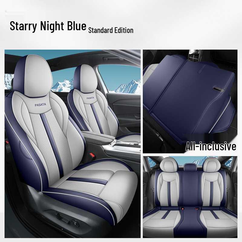 Volkswagen Passat PRO Leather Seat Covers: All-Season Full Coverage Cushions for 25 Models