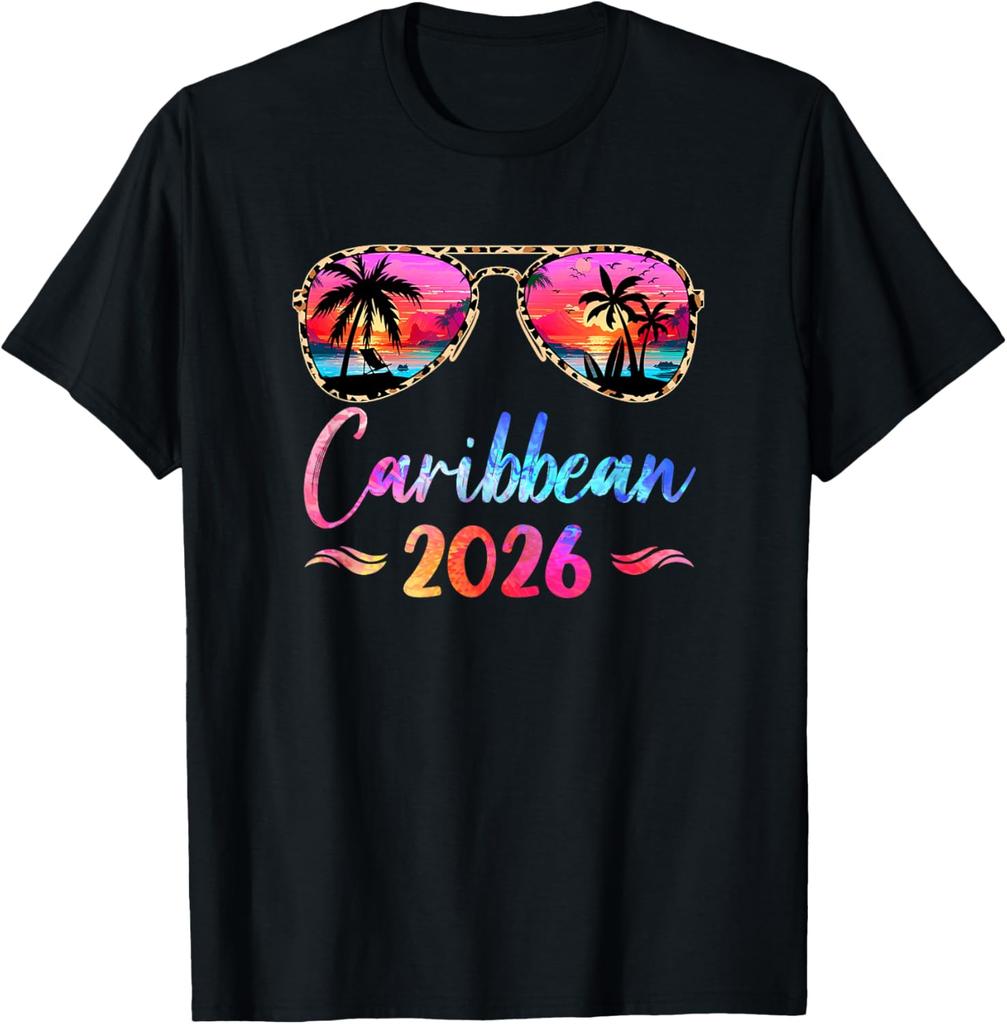 Caribbean Vacation 2026 Matching Group Family Summer Trip T-Shirt