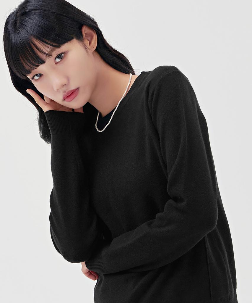 CHASECULT Women'S Basic Round Sweater-Bfzg5203D03
