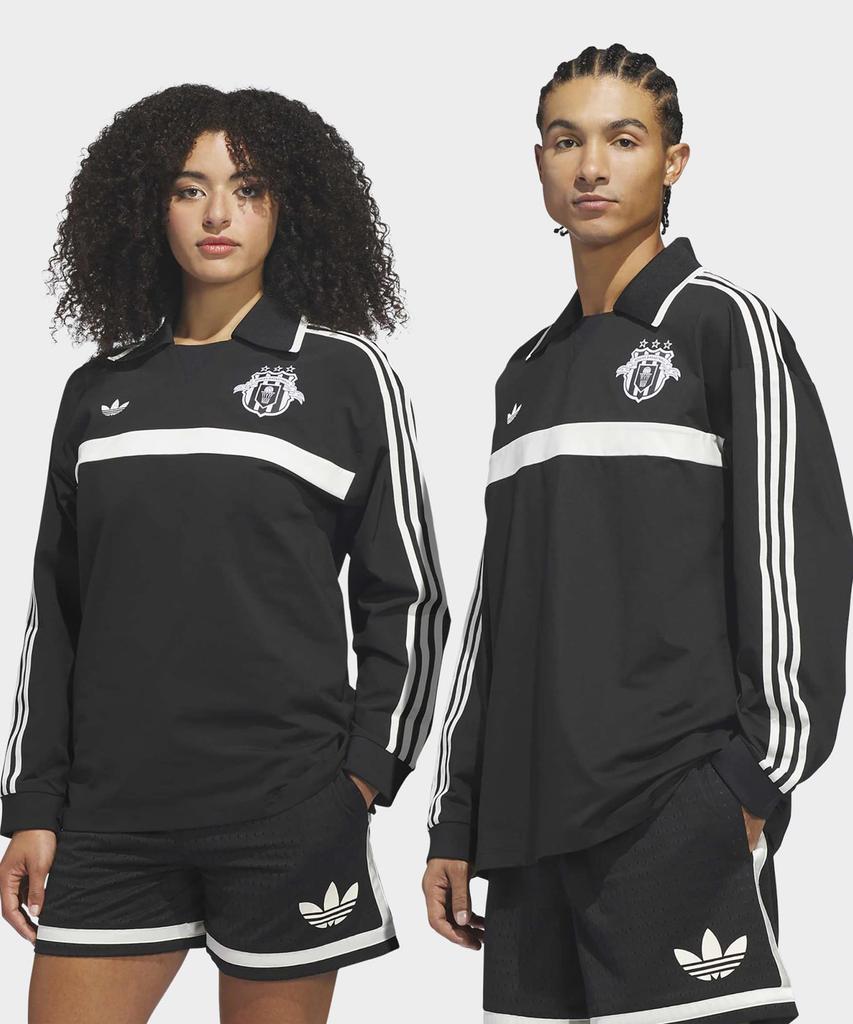 adidas Ругбийная футболка-поло - Черная / Jz6967