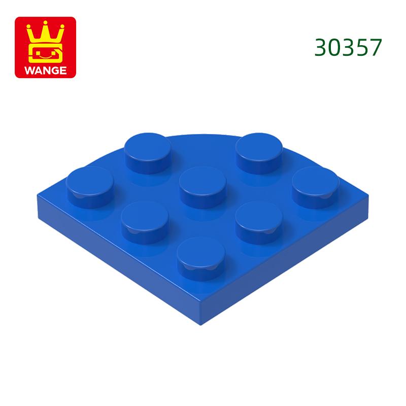Нетоксичные 86 шт./лот Угловые закругленные Блок 3x3 Moc Цветные Аксессуары Совместимые с Изогнутым Кирпичом DIY Игрушки Для Детей Технические Детали