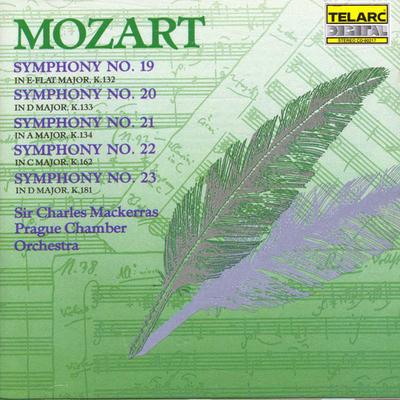 CD МОЦАРТ, МАККЕРРАС; PGC - Моцарт: Симфонии №№ 19 CD80217 Telarc 1990 США Классика Б/У