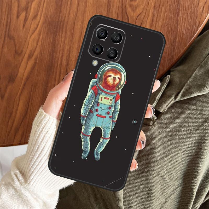 Funny Sloth Case For Samsung Galaxy M13 M33 M53 M15 M35 M55 M06 M16 M36 M56 M31 M12 M32 M52 M14 M34 M54