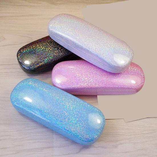 Футляр для очков Glitter Anti-pressure Большая вместимость Устойчивый к падениям Портативный Коробка для хранения очков для близорукости и пресбиопии Ежедневная поставка