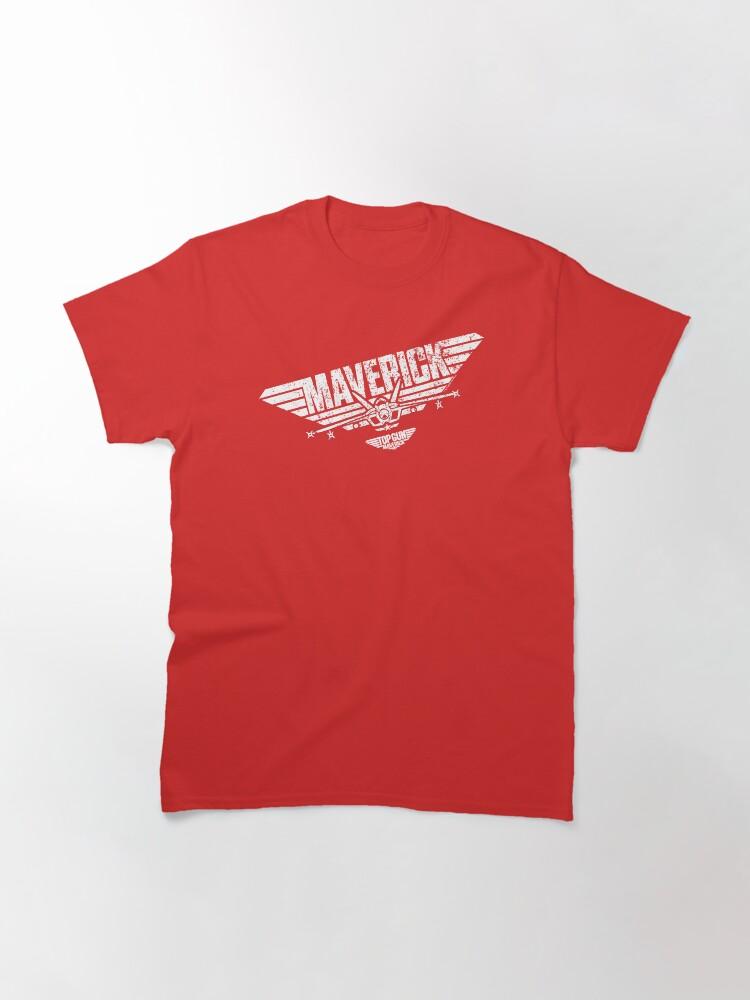 Top Gun Top Gun: Maverick Slanted Jet Logo Classic T-Shirt