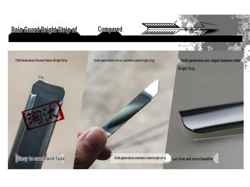 Mitsubishi ASX, Outlander & Pajero Rain and Sun Visor Shield