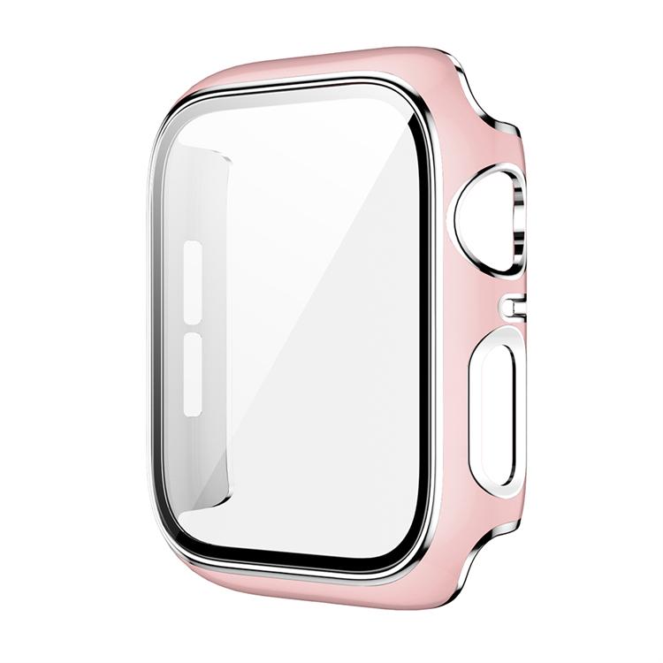 Чехол для Apple Watch 45мм 41мм 44мм 40мм 42мм аксессуары Защитное стекло для экрана iWatch series 9 7 8 5 6 SE 3 4