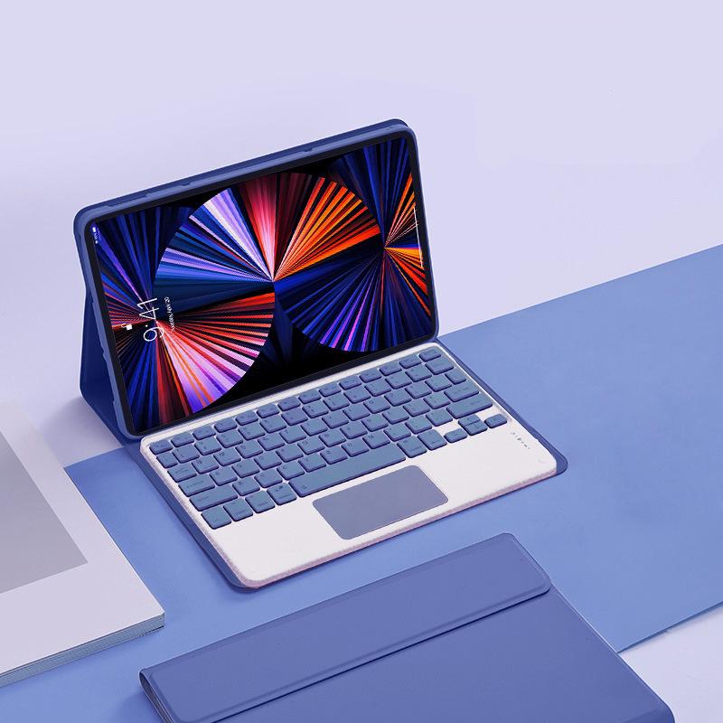 Защитный чехол для Redmi Pad 2 11" с Bluetooth-клавиатурой - Магнитная съемная кожаная обложка