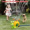 Cartoon Snail Water Sprinkler Summer Garden Lawns Water Toys Spray Water Toys for Boys Girls Summer Backyard Lawn Pool Party Fun