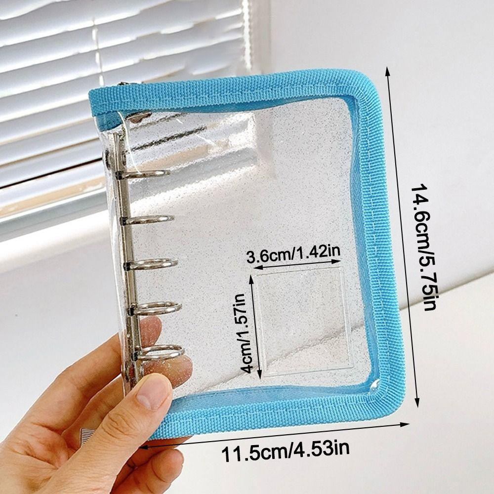 Zipper Notebook Cover Loose-leaf Photocard Binder New Photo Album  Girl