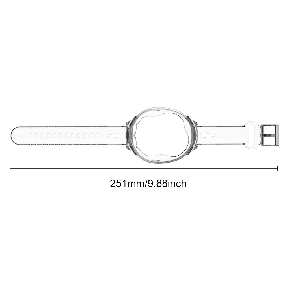 TPU Wristband Anti-Drop Bracelet Holder for Tamagotchi Uni Washable Adjustable Protective Case for Kids Teen Adults 6.3-8.85in