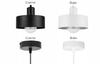 MODERN CEILING HANGING LAMP, METAL LAMPSHADE