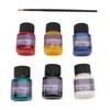 6 Color Paint Set Water Proof UV Proof Leakage Proof Paint Set for Beginners Professionals YL0640 6 Glass Pigment 30ml