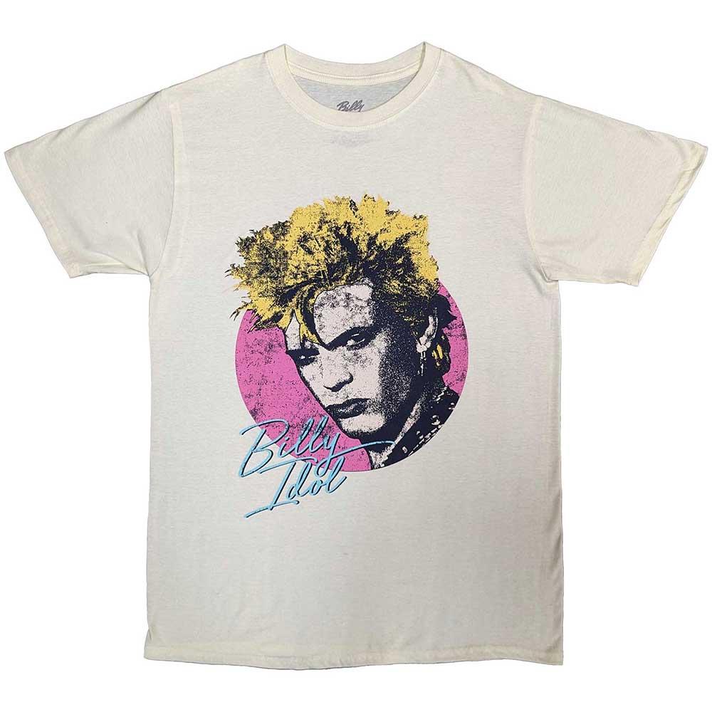 Футболка Billy Idol Unisex Adult Circle Illustration