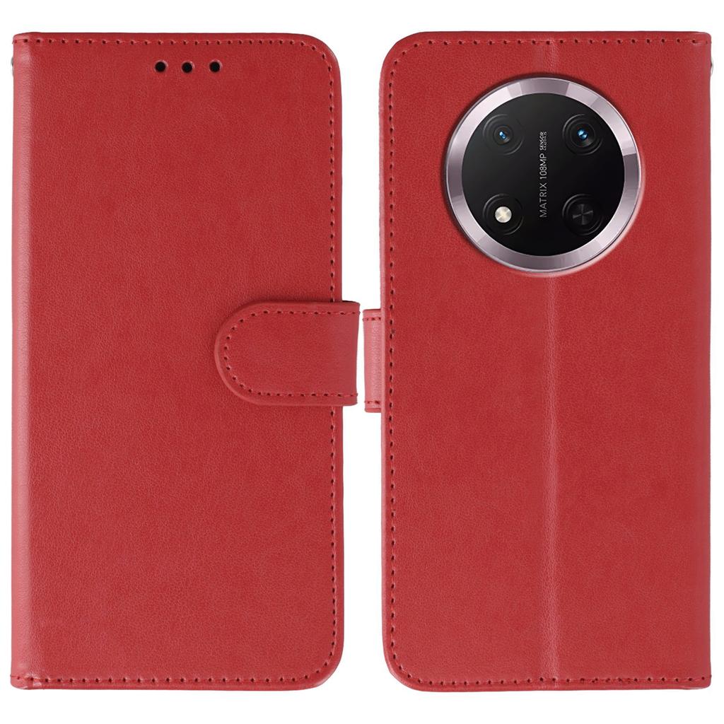 Чехол для телефона для Honor Magic7 Lite 5G/X60 Pro 5G/X9c 5G из искусственной кожи, откидная обложка-кошелек со шнурком