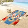 Hrvatski nogometni savez HNS Print Beach Towel, Large Soft Quick Dry Towel for Beach Camping Swimming