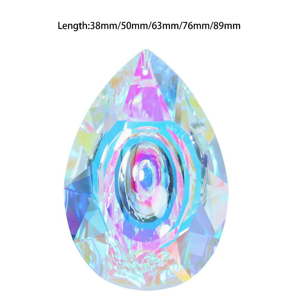 Декор Сад Призма Подвесные Радужные Создатели Нежный Подарок Хрустальный Кулон Ловец Солнца Автомобильный Кулон