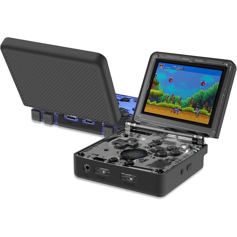 Силиконовый чехол, совместимый с Anbernic RG35XXSP, Защитный чехол из силикона, устойчивый к царапинам, моющийся, ударопрочный, для портативной ретро-игры RG35XXSP