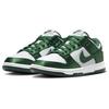 Nike Dunk Low Satin Green Женские кроссовки White Team-Green DX5931-100