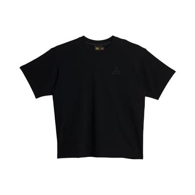 Оригинальная дышащая спортивная футболка Trefoil x Pharrell Williams, мужские топы, черный цвет GT4324