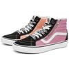 Vans Sk8 Переиздание Высокие кеды для скейтбординга с боковой молнией Унисекс Кроссовки Розовый VN0007NZPCA
