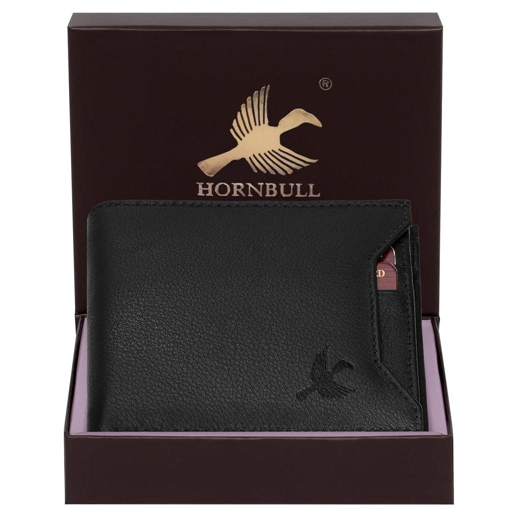 Черный мужской кошелек из натуральной кожи Maddison