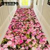Газон Цветок Камень Коридор Прихожая 3D Ковер Пасторальный Коврик Для Гостиной Трава Кухня Спальня Ковер Противоскользящий Входной Коврик
