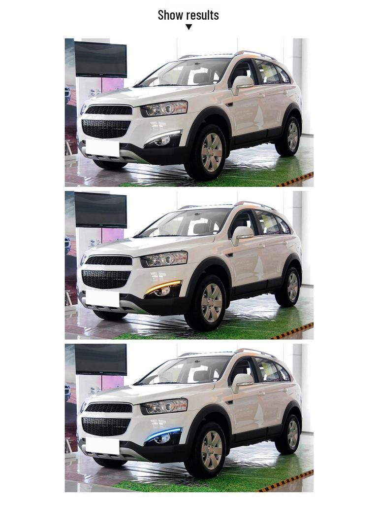 Дневные ходовые огни с указателями поворота для Chevrolet Captiva 2012-2014, обновление модели 2015 года