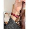 Leather Slim Band For iWatch Ultra 11 10 9 8 7 6 5 Se Woman Bracelet Strap For Apple Watch 38mm 40mm 41mm 42mm 44 45mm 46mm 49mm